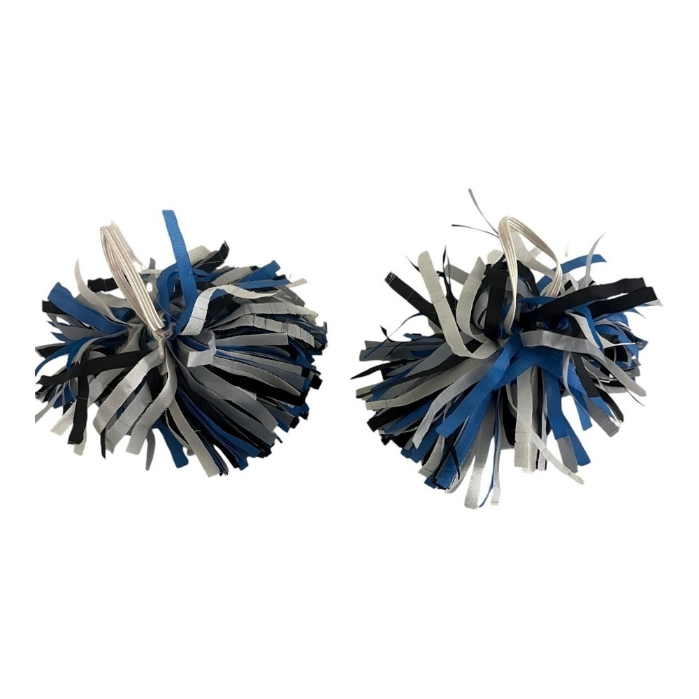 Cheerleader Pom Poms Build A‎ Bear BABW Blue White Black Accessory - Picture 2 of 5